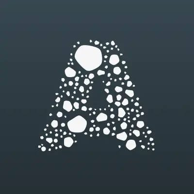 Акварель, студия изобразительного искусства, лого-визитка