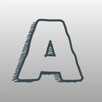 Amaretto, лого-визитка