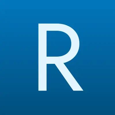 Роникс, сеть магазинов бытовой техники и электроники, лого-визитка